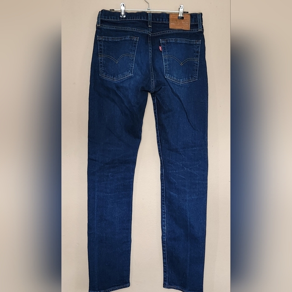 LEVI'S 510 30X32 Premium San Francisco Capital E Straight Leg Blue Jeans - Picture 6 of 13